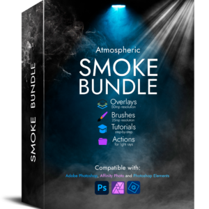 Atmospheric smoke bundle overlay and brushes 411 effects