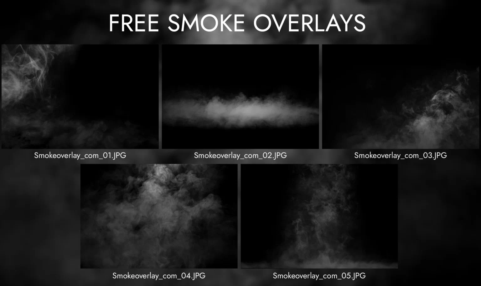 Free smoke overlays overview