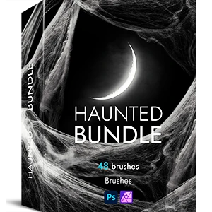 Haunted brush bundle digital product