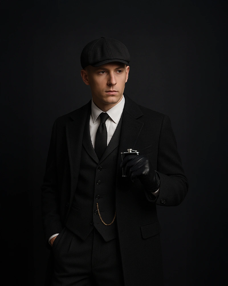 Peaky David Before effects