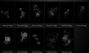 Smoke structure overlays high resolution catalog