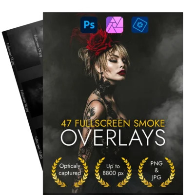 Fullscreen smoke overlays jpg and png