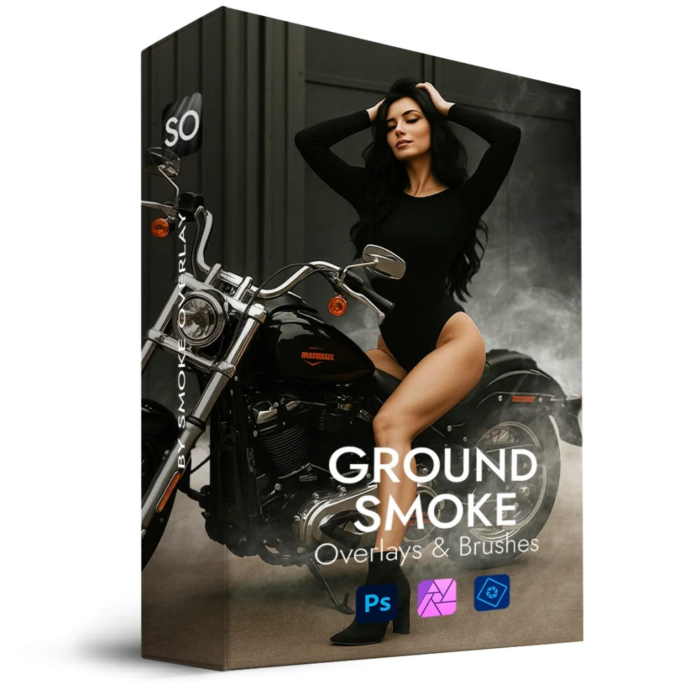 Ground Smoke overlays and brushes pack 01