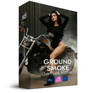 Ground Smoke overlays and brushes pack 01