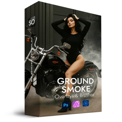 Ground Smoke overlays and brushes pack 01