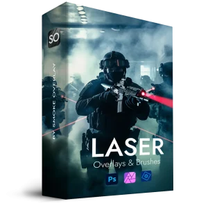 Laser Overlays and Brushes pack