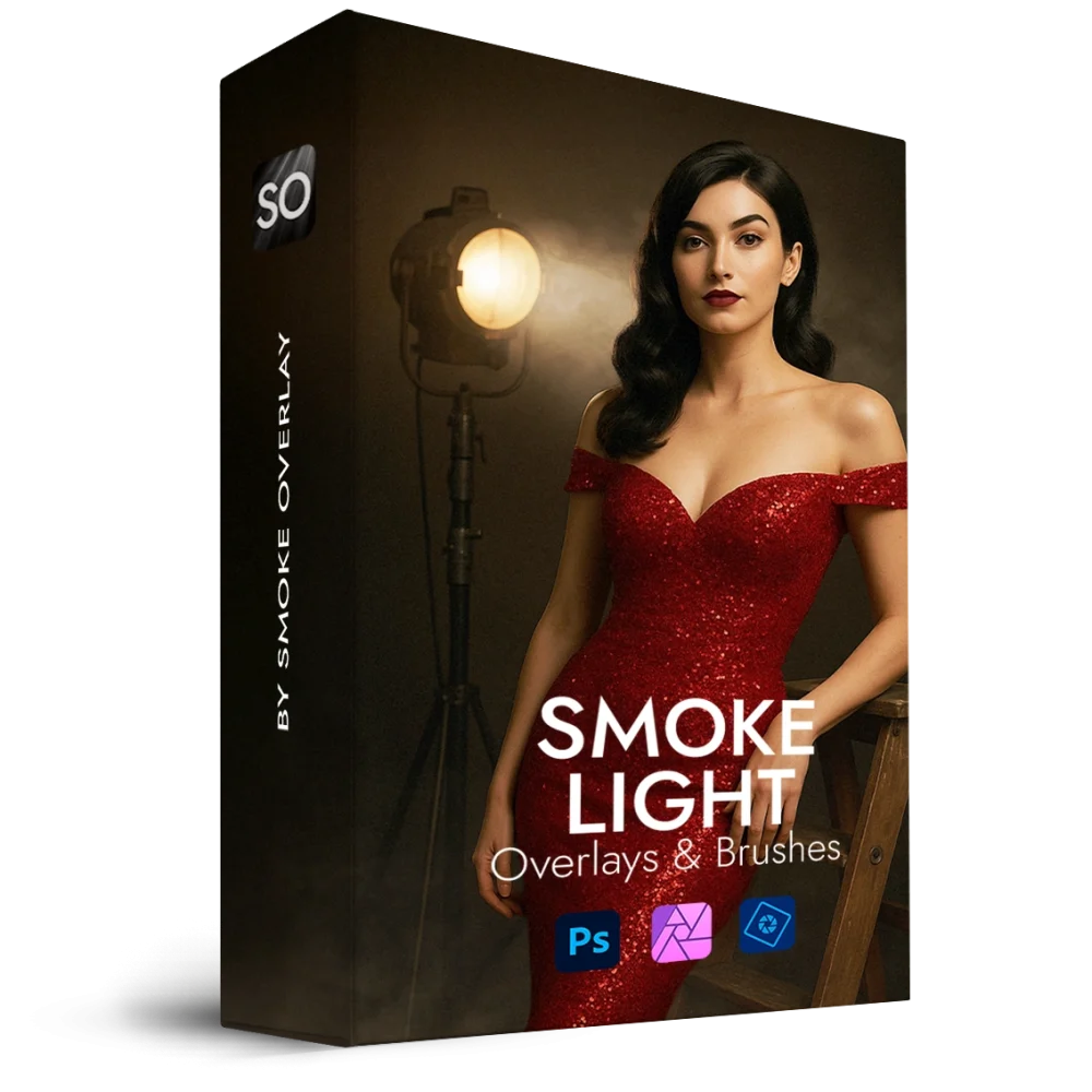Smoke Light overlays and brushes bundle 03