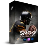 Smoke overlays & brushes pack 02