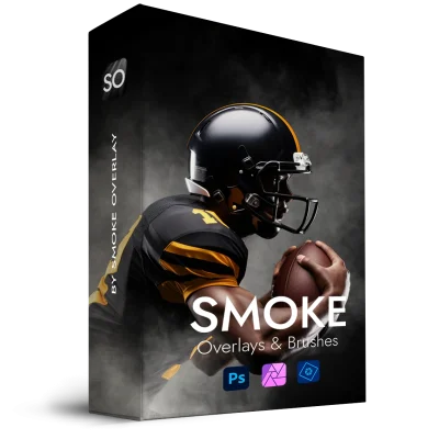 Smoke overlays & brushes pack 02