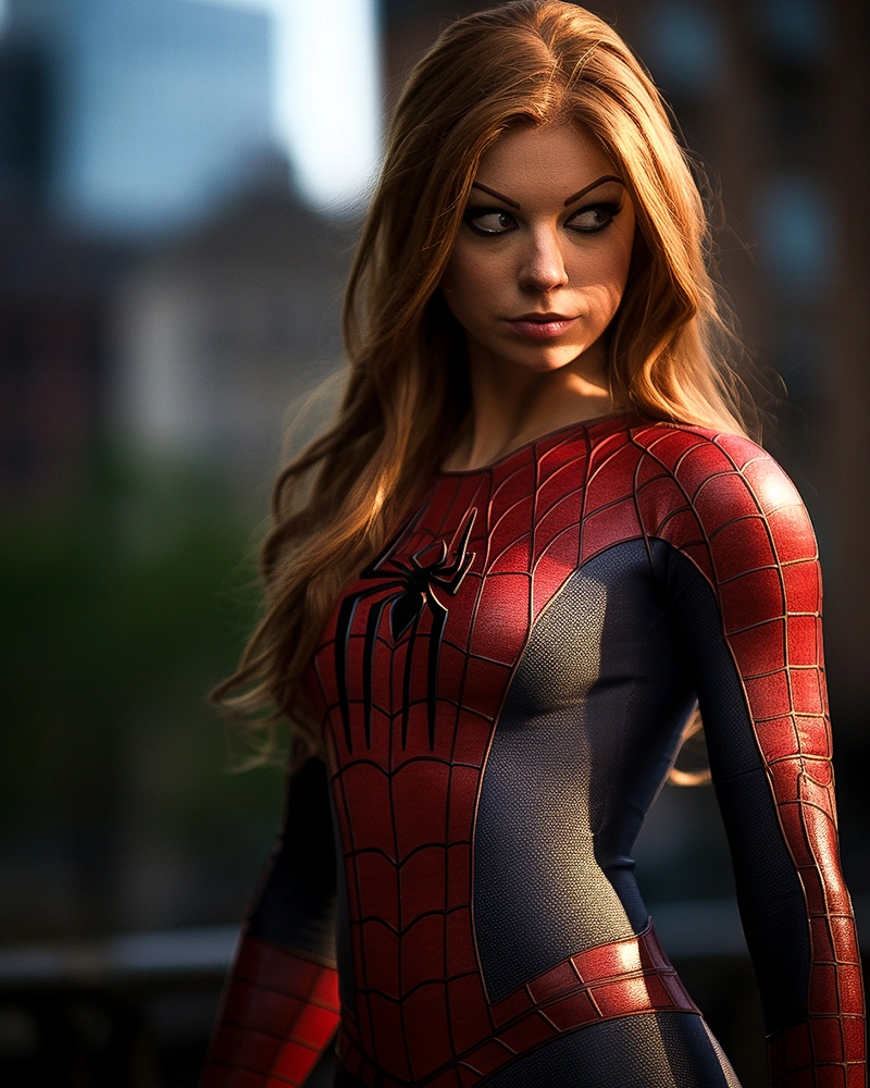 cosplay spider woman