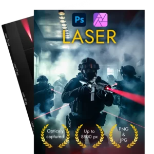 Laser overlays