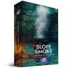 10 slope smoke Overlays & Brushes (PNG & JPG)