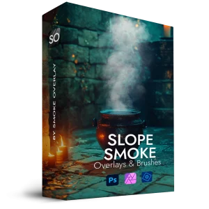 Slope Smoke Overlays and brushes pack 01