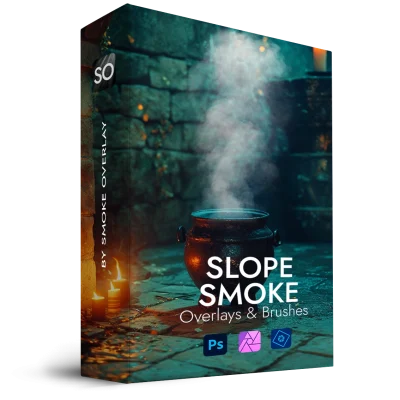 Slope Smoke Overlays and brushes pack 01