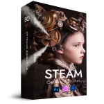 Steam overlays and brushes Pack 02