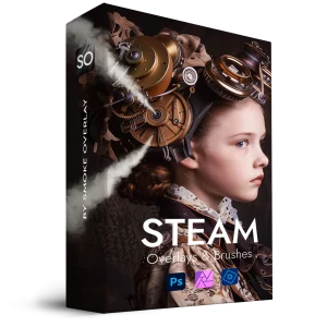 Steam overlays and brushes Pack 02